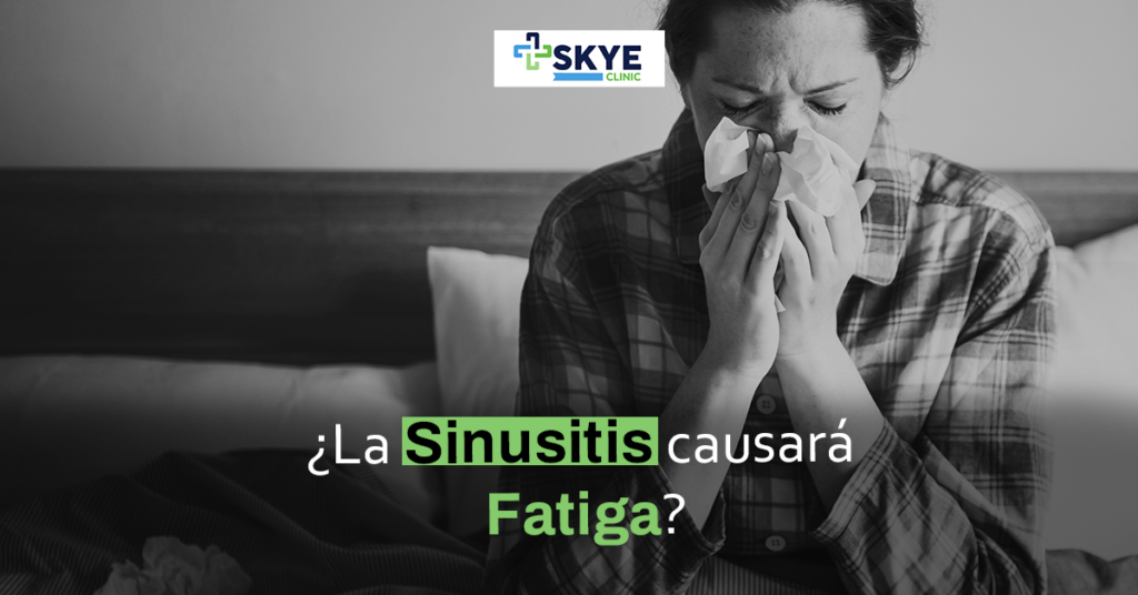 ¿La sinusitis causará fatiga